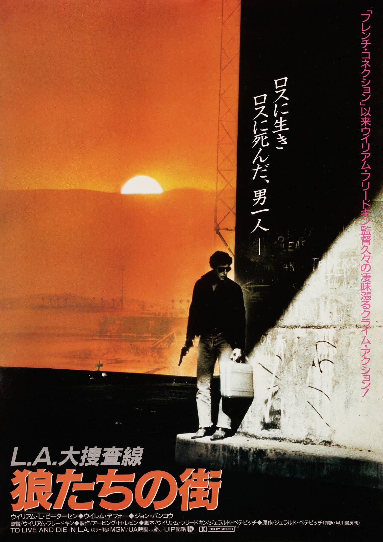 To Live and Die in L.A. Poster